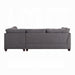 ACME Laurissa Sectional Sofa & Ottoman W/2 Pillows - Bed & Sofa Hub