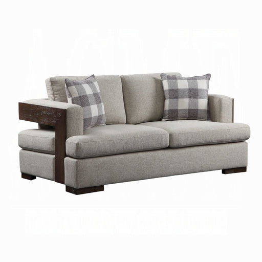ACME Niamey Loveseat W/2 Pillows - Bed & Sofa Hub
