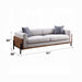 ACME Pelton Sofa W/2 Pillows - Bed & Sofa Hub