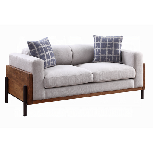 ACME Pelton Loveseat W/2 Pillows - Bed & Sofa Hub