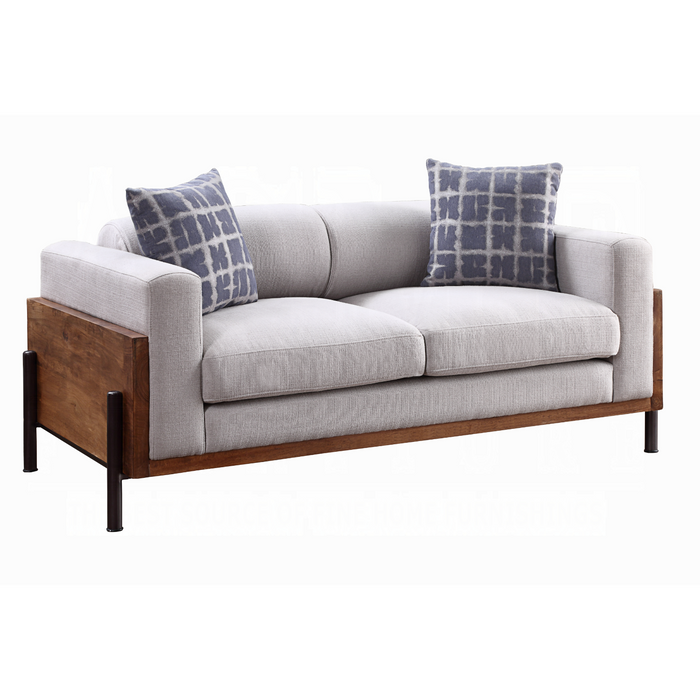 ACME Pelton Loveseat W/2 Pillows - Bed & Sofa Hub