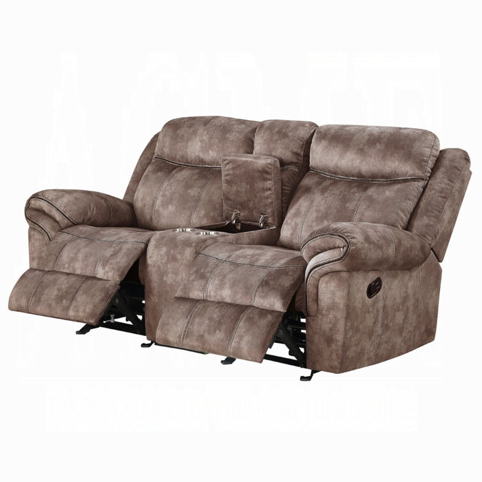 ACME Zubaida Motion Loveseat & Console W/USB - Bed & Sofa Hub