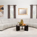 Coaster Charlotte 5-piece Upholstered Modular Sectional Sofa Ivory - Bed & Sofa Hub