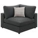 Coaster Serene 6-piece Upholstered Modular Sectional Sofa Charcoal - Bed & Sofa Hub