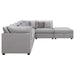 Coaster Cambria 6-piece Upholstered Modular Sectional Sofa Grey - Bed & Sofa Hub