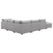 Coaster Cambria 6-piece Upholstered Modular Sectional Sofa Grey - Bed & Sofa Hub