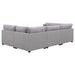 Coaster Cambria 6-piece Upholstered Modular Sectional Sofa Grey - Bed & Sofa Hub