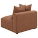 Coaster Jennifer 6-piece Upholstered Modular Sectional Terracotta - Bed & Sofa Hub