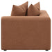 Coaster Jennifer 6-piece Upholstered Modular Sectional Terracotta - Bed & Sofa Hub