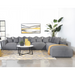 Coaster Jennifer 6-piece Upholstered Modular Sectional Grey - Bed & Sofa Hub