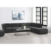 Coaster Sunny 6-piece Upholstered Modular Sectional Sofa Charcoal - Bed & Sofa Hub