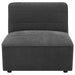 Coaster Sunny 6-piece Upholstered Modular Sectional Sofa Charcoal - Bed & Sofa Hub