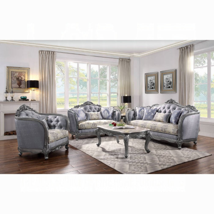ACME Ariadne Sofa W/5 Pillows - Bed & Sofa Hub