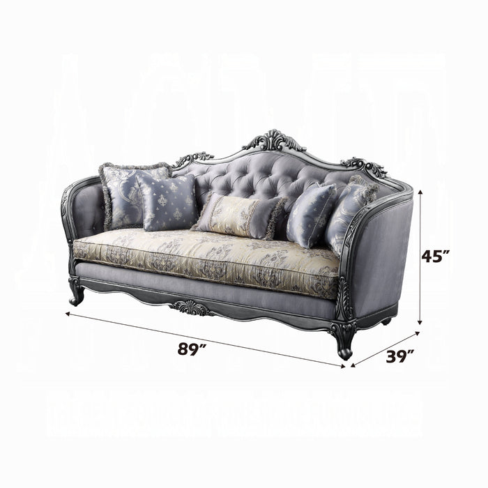 ACME Ariadne Sofa W/5 Pillows - Bed & Sofa Hub