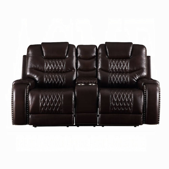 ACME Braylon Motion Loveseat W/Console - Bed & Sofa Hub