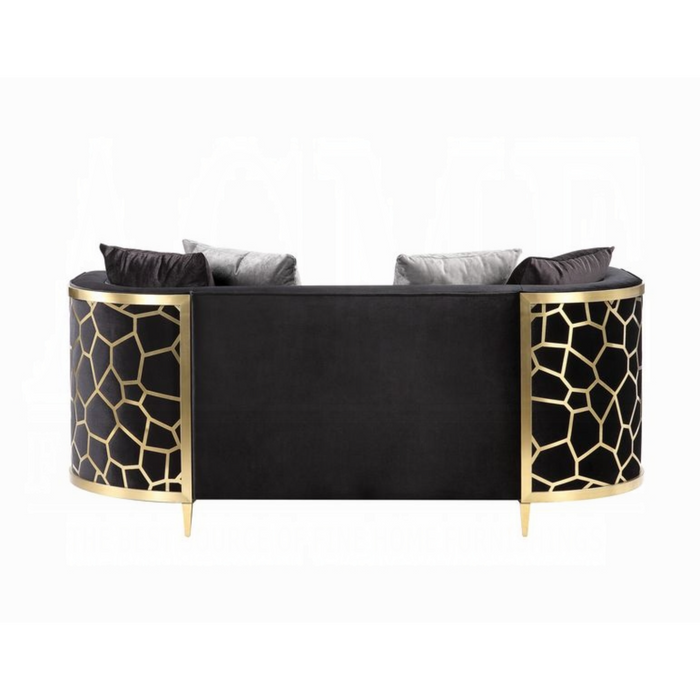 ACME Fergal Loveseat W/4 Pillows - Bed & Sofa Hub