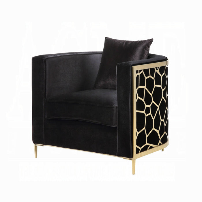 ACME Fergal Chair W/Pillow - Bed & Sofa Hub