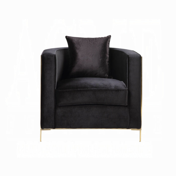 ACME Fergal Chair W/Pillow - Bed & Sofa Hub