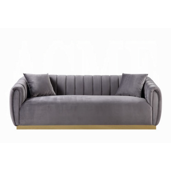 ACME Elchanon Sofa W/2 Pillows - Bed & Sofa Hub