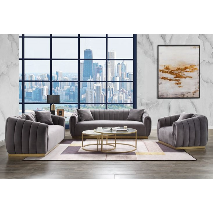 ACME Elchanon Sofa W/2 Pillows - Bed & Sofa Hub