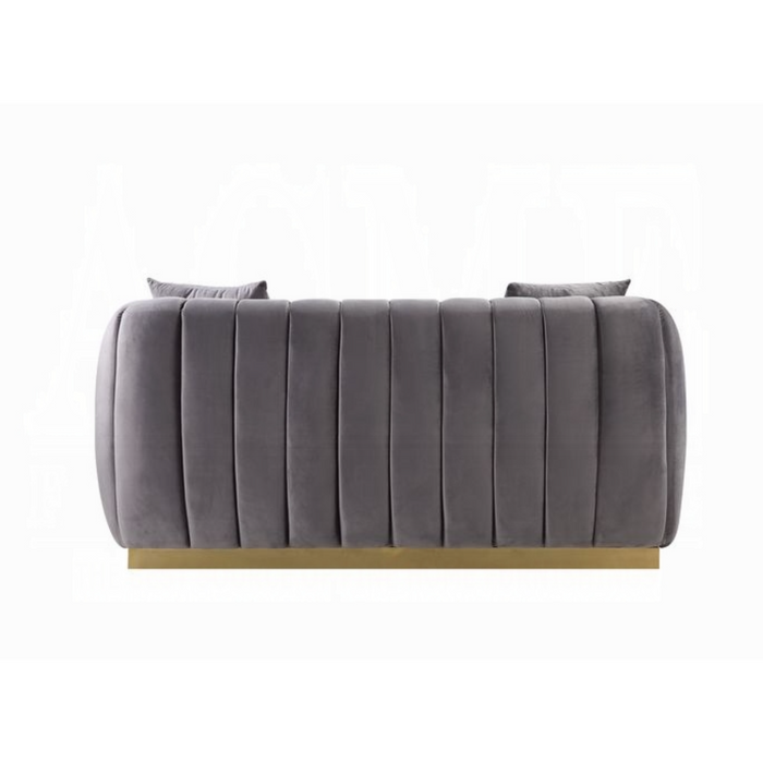 ACME Elchanon Loveseat W/2 Pillows - Bed & Sofa Hub