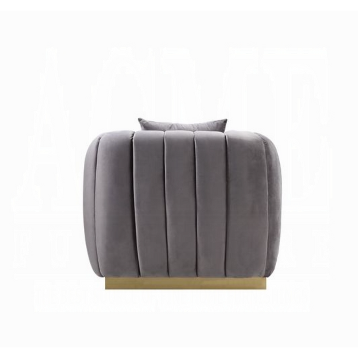 ACME Elchanon Chair W/Pillow - Bed & Sofa Hub