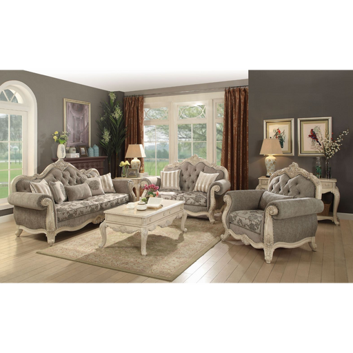 ACME Ragenardus Sofa W/5 Pillows - Bed & Sofa Hub