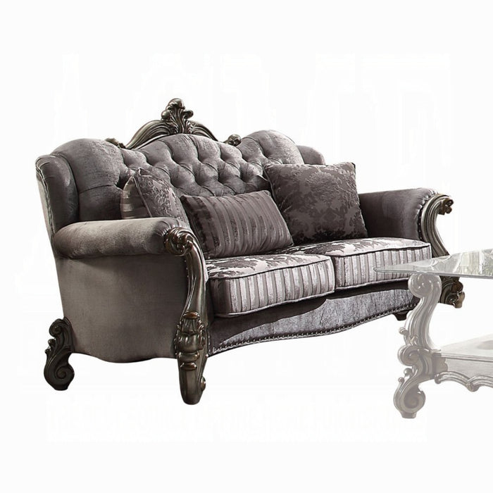 ACME Versailles Loveseat W/3 Pillows - Bed & Sofa Hub