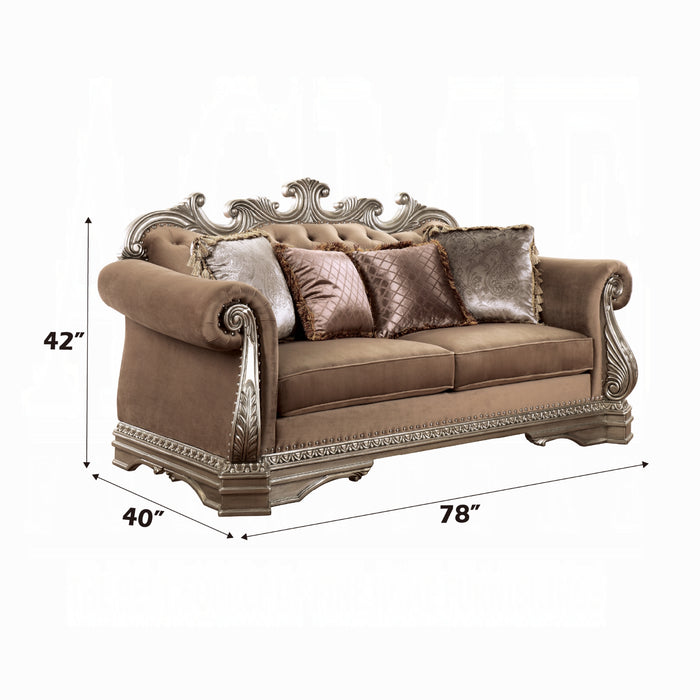 ACME Northville Loveseat W/4 Pillows - Bed & Sofa Hub
