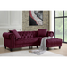 ACME Adnelis Sectional Sofa W/2 Pillows - Bed & Sofa Hub