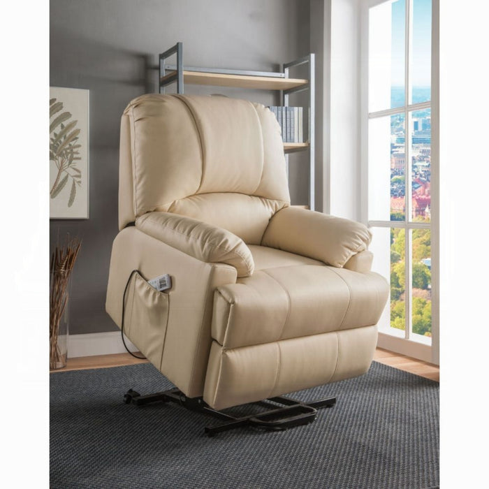ACME Ixora Recliner W/Power Lift & Massage - Bed & Sofa Hub