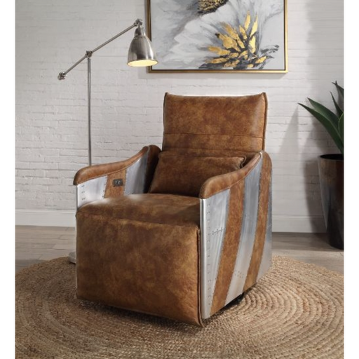 ACME Qalurne Power Motion Recliner W/Swivel - Bed & Sofa Hub