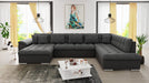 Maxima House LEONARDO BIS Sectional Sleeper Sofa MIR013 - Bed & Sofa Hub