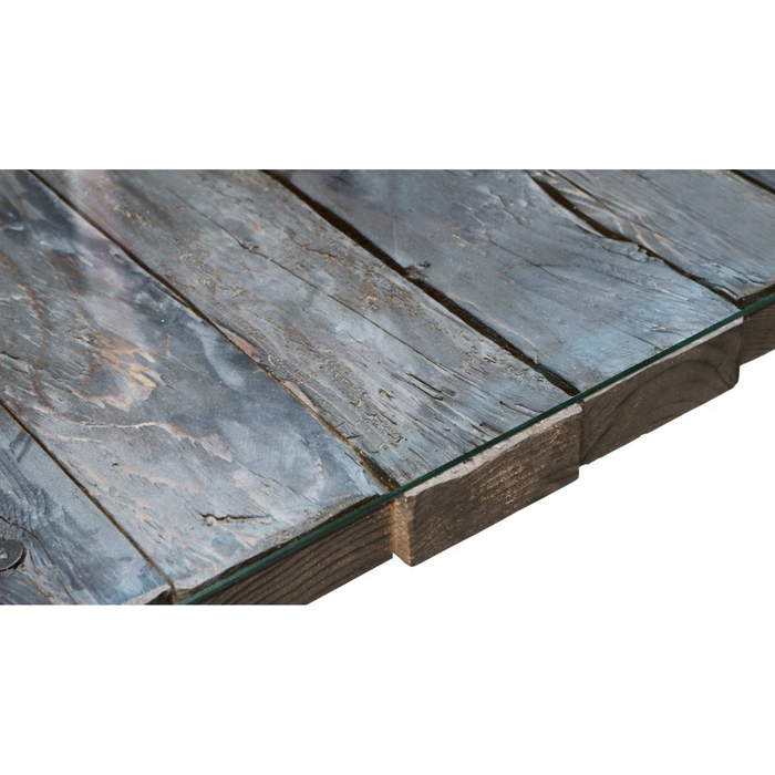 Maxima House Redde-Glass Solid Wood Dining Table - Bed & Sofa Hub