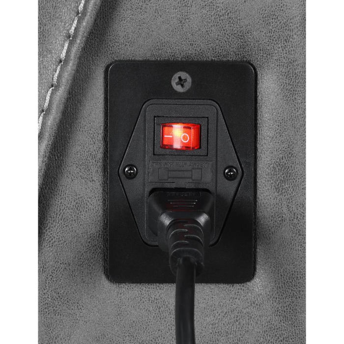 Coaster Higgins Upholstered Power Reclining Sectional Sofa Grey - Bed & Sofa Hub