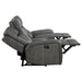 Coaster Raelynn 2-piece Upholstered Reclining Sofa Living Room Set Grey - Bed & Sofa Hub