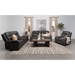 Coaster Raelynn 3-piece Upholstered Reclining Sofa Living Room Set Grey - Bed & Sofa Hub