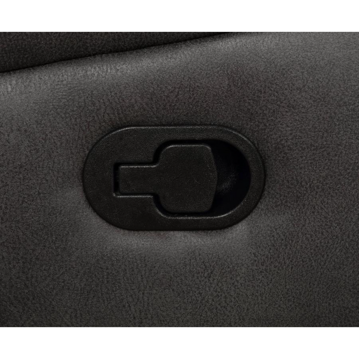 Coaster Lawrence 3-piece Upholstered Reclining Sofa Living Room Set Charcoal - Bed & Sofa Hub