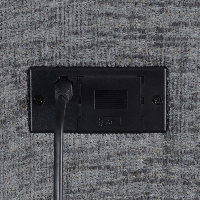 Coaster Bahrain Upholstered Power Sofa Charcoal - Bed & Sofa Hub