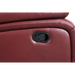 Coaster Camila 3-piece Upholstered Reclining Sofa Living Room Set Red - Bed & Sofa Hub