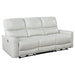 Coaster Greenfield 2-piece Power Reclining Sofa Living Room Set Ivory - Bed & Sofa Hub