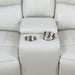 Coaster Greenfield 3-piece Power Reclining Sofa Living Room Set Ivory - Bed & Sofa Hub