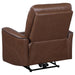 Coaster Greenfield 3-piece Power Reclining Sofa Living Room Set Saddle Brown - Bed & Sofa Hub
