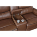 Coaster Greenfield 3-piece Power Reclining Sofa Living Room Set Saddle Brown - Bed & Sofa Hub