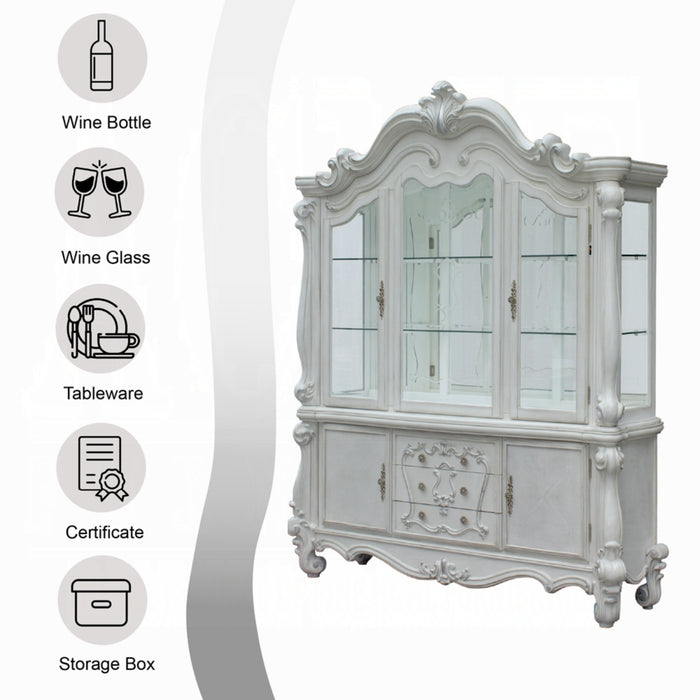 ACME Versailles Buffet & Hutch - Bed & Sofa Hub