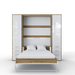 Maxima House Invento Vertical Wall Bed, European Full Xl Size with 2 Cabinets - Bed & Sofa Hub