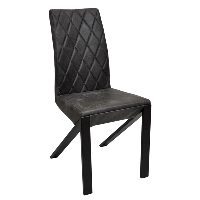 Maxima House Irvin Leather Chair, Set of 2 - Bed & Sofa Hub