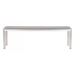 Zuo Metropolitan Double Bench Gray & Silver - Bed & Sofa Hub