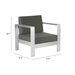 Zuo Cosmopolitan Armchair Dark Gray - Bed & Sofa Hub