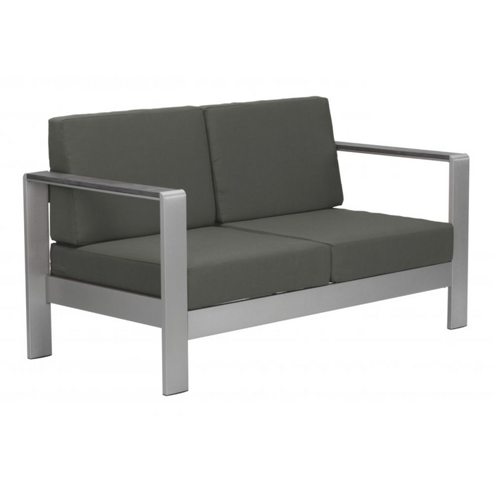 Zuo Cosmopolitan Sofa Dark Gray - Bed & Sofa Hub